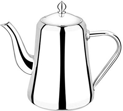 MRTYU-UY Roestvrijstalen Koffiepot Thee Koffie Waterkoker Kantoor Hotel (Maat: 1.8L) (2L)