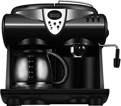 SXLCKJ Volautomatische koffiemolen 1.5L Koffiezetapparaat Automatische kantoorkoffiemachine Koffie S (Crusher)