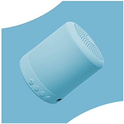 zoudelong21321 Bluetooth Speaker Mini Bluetooth Speaker draagbare draadloze stereo speakers Subwoofer Ondersteunt TF USB Kan het overal gebruiken, luider zonder enige verv (Color : Blue)