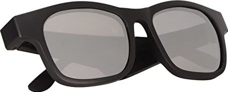 KAKAKE Slimme Bluetooth-zonnebril, draadloze Bluetooth-zonnebril Multifunctionele draagbare hoge resolutie semi-open ruisonderdrukking voor winkelen(zilver)