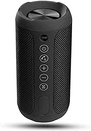 OOOFFFFFFFF Bluetooth Speaker Wireless Portable Speaker 360 Wireless Surround Sound 8-Hour Playtime Built-in Mic Very Suitable for Family Outdoor Party Travel Work Black