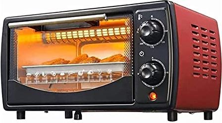 BOWENDIAN Tafelblad Elektrische Oven 12L Multifunctionele Intelligente Dubbellaagse Broodrooster Elektrische Oven Pizzamachine Draagbare Verstelbare Temperatuurregeling Tijd Esthetisch En Praktisch