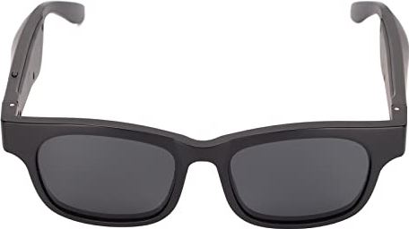 KAKAKE Slimme Bluetooth-zonnebril, draadloze Bluetooth-zonnebril Multifunctionele draagbare hoge resolutie semi-open ruisonderdrukking voor winkelen(zwart)