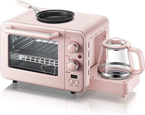 SHBH Multifunctionele 3 In 1 Ontbijt Machine 8L Elektrische Mini Oven Maker Eieren Koekenpan Huishouden Brood Pizza Oven Grill
