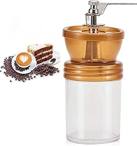SXLCKJ Koffiemachine Transparante Draagbare Koffie Koffiemachine Slijpmachines Keramische Bewegingen Handgebogen C (Crusher)