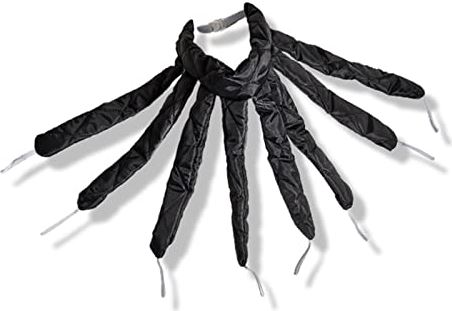 Starlyn Octopus Design Lange Haar Curler No Heat Geen schade Haar Curler Hair Curler hair curler (Color : Black)