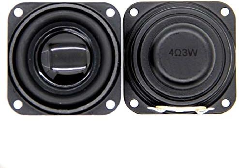 ANCNA 2pcs1.5 Inch Woofer Speaker For Bluetooth Speaker Home Audio Diy 4ohm 3W Deep Bass 40mm Loudspeaker Repair Parts 2PCS