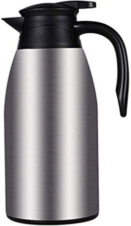 MRTYU-UY 2L roestvrijstalen koffiepot Perstype isolatiepot Waterkoker met grote capaciteit