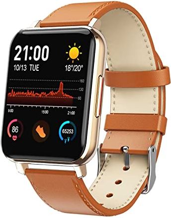 Coldlike Smart Watch, Fitness Tracker 1,69"Touchscreen Compatibel met telefoon Android iOS, IP67 Waterdicht Dames Heren Stappenteller Sporthorloge Mode Polsarmband