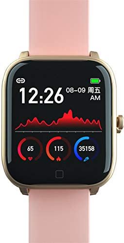 XSERNR 1,4 inch Smart Watch Heren Fitness Tracker Sport IP67 Hartslag Bloeddruk Sleep Monitor Smart Clock Dames SmartWatch (Kleur: B) wangdi (Color : B)
