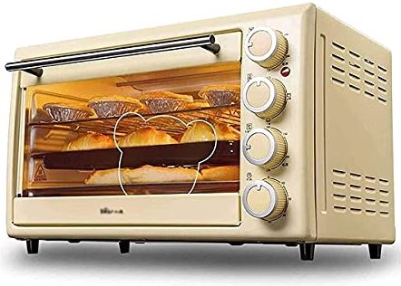 SUNWEIHAOA Tafelblad Elektrische Oven 30L Mini Oven Elektrische Broodrooster Bakken Taart Brood Pizza Multifunctionele Instelbare Temperatuur En Timer Esthetisch En Praktisch