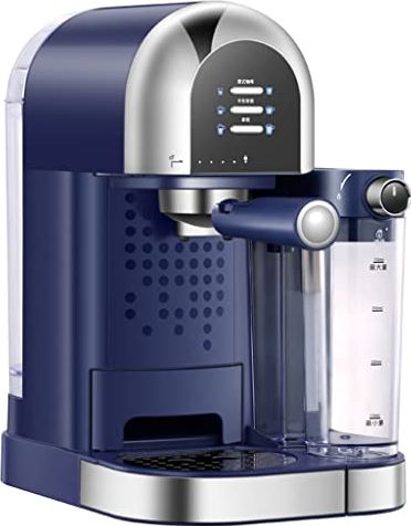 WFJDC Koffiezetapparaat Melk Frother Kitchen Apparaten Elektrische Schuim Cappuccino Koffiezetapparaat (Color : Blue, Size : As the picture shows)