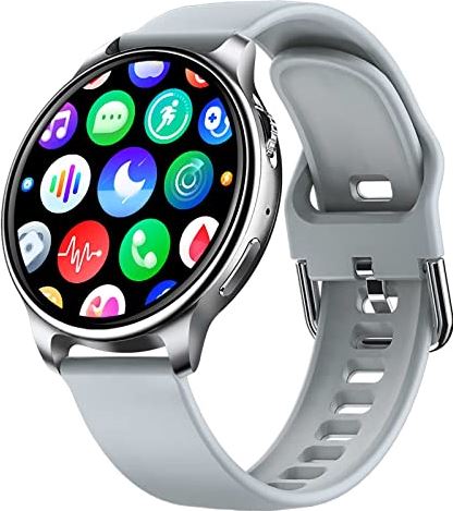 Coldlike Klassieke Ronde Touchscreen Smartwatch, Hd-smartwatch Voor Android-telefoons En iOS, IP67 Waterdichte Fitness Smartwatch Met Slaaptracker