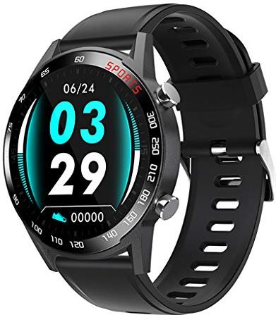 QAQQQQFGG Smart Watch for Android iOS Smartwatch with Heart Rate Monitor Waterproof HR Fitness Tracker Watch IP67 Waterproof Pedometer Step Calorie Counter for Women Men