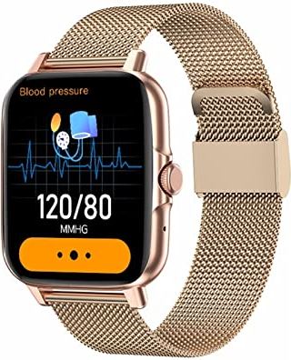 CHYAJIG Smart Watch Slimme horloge mannen bluetooth call armband hartslag bloeddruk vrouwen sport fitness smartwatch met Nfc Slaapopname for Android iOS Fitness Tracker (Color : 12)