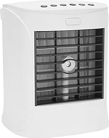 minifinker Mini-luchtkoeler, mini-airconditionerkoeler 500 ml 3 snelheden voor kamerbureau voor kantoor voor picknick