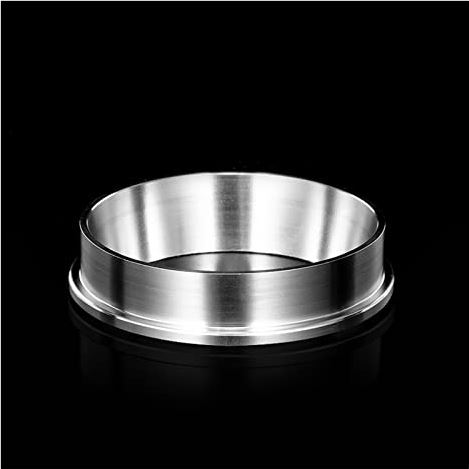 LEIGE 51/53 / 57.5/58 / 58.35mm roestvrijstalen intelligente doseerring brouwen bowl koffie poeder for espresso barista trechter portafilter (Size : 57.5mm)