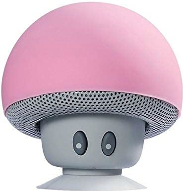 STARWAVE Mini Super-Portable Bluetooth Speaker,15-Hour Playtime,Wireless Speaker Mushroom Portable Waterproof Shower Stereo Subwoofer Music Player