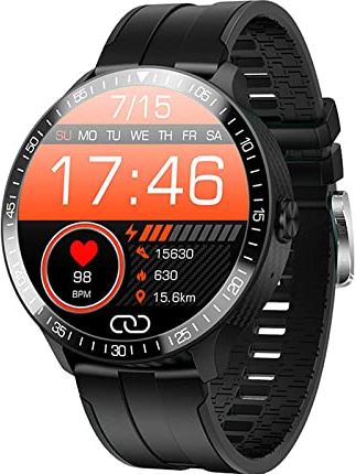 Coldlike Slim Horloge Voor Heren Dames, Waterdicht Bluetooth Bel Telefoonboek Wijzerplaat Horloge, 1,28 '' Hd Touchscreen Fitness Tracker Horloge Voor Ios Android