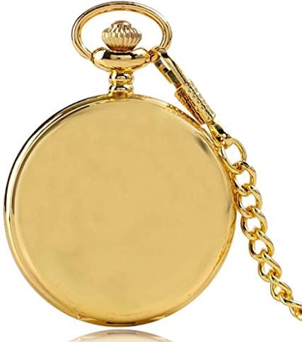 XSERNR Retro Zwart Smooth Quartz Pocket Horloge Roestvrijstalen hanger 3 0 cm Ketting geschenkdoos for mannen Vriend (kleur: B) wangdi (Color : D)