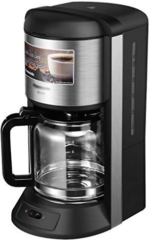 OOOFFFFFFFF coffee machine High Temperature Steam Filter Coffee Machine Espresso Coffee Drip Coffee Machines Home Office Semi Automatic Coffee Machine 1200ml with grinder (Color : A)