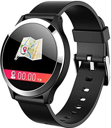 Ldelw Fitness tracker ECG + PPG Bloeddruk Hartslag Monitor Sport Smart Bracelet IP68 Waterdichte smartwatch zwart sunyangde