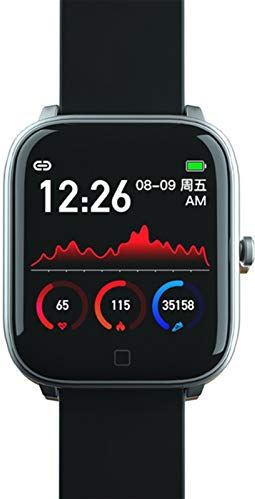 XSERNR 1,4 inch Smart Watch Heren Fitness Tracker Sport IP67 Hartslag Bloeddruk Sleep Monitor Smart Clock Dames SmartWatch (Kleur: B) wangdi (Color : A)
