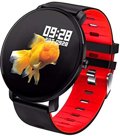 XSERNR K9 Smart Watch IP68 Waterdicht Ips Kleur Hartslag Monitor Fitness Tracker Sport Bluetooth 1,3 Inch Full Touch Screen Men (kleur: B) wangdi (Color : B)