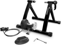 Salect Fietstrainer, fiets rollentrainer staal fiets oefening magnetische standaard met geluid reductie wiel