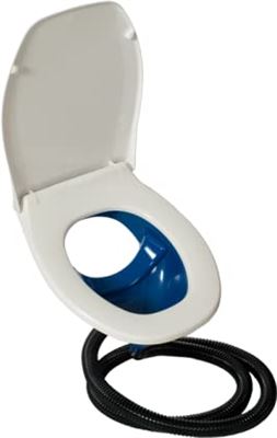 Expliciet waterstof Ligatie Separett Scheidingstoilet wc bril Privy 501 met plastic zitting, blauw |  Prijzen vergelijken | Kieskeurig.nl