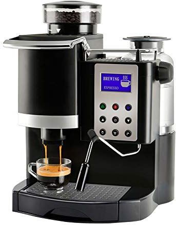 SXLCKJ Crusher, automatische koffiemachine, roestvrij staal malen en varen, programmeerbare timermodus en Insula (Crusher)