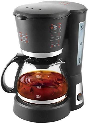 SXLCKJ Crusher, koffiecapsulemachines, koffie- en espressomachines Huishoudelijke automatische druppelkoffiemachine (breker)