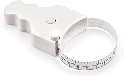 FULAI Yu FangL Metende tape geschikt for lichaam in een hand eenvoudige bediening Ruler Compacte ontwerp Nauwkeurige handige manier om te lezen (Color : White)
