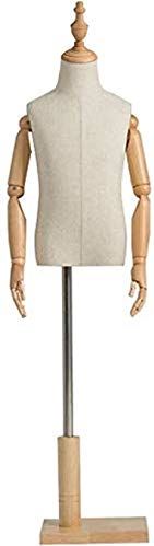 LYSGST Mannequin Manikin Body Mannequin Bust Dressmakers Display Dummy Arm Active for Children Kids Model