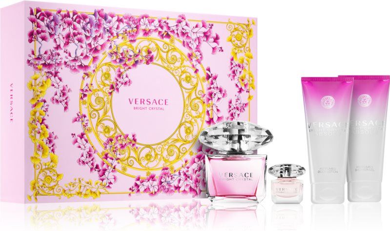 Versace Bright Crystal gift set / dames