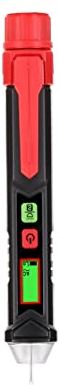 MINGJING HYTIANMING HT100 Digitale Voltmeter Intelligente Niet-Contact Test Potlood Alarm Voltage Detector Meter Airco Voltmeter Tester Auto Toerenteller (Color : HT100 NCV)