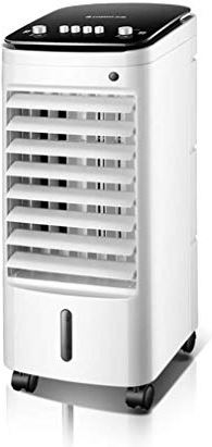 UUIINMNNM Air Conditioner Portable Compact Air Circulator Mobile Cooling Fan Space Air Cooler Super Quiet Evaporative Coolers 3 Speed Setting Air Conditioner Energy Efficient Conditioner Perfect for