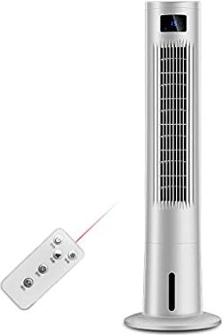 UUIINMNNM Air Coolers Evaporative Coolers Humidifier Air Conditioner Whit Remote Control Misting Evaporativ Portable Small Fan and Bladeless Noiseless Fan for Office Dorm Room