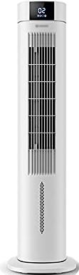 UUIINMNNM Evaporative Cooler Cold air Tower Fan 3 speeds 3 Wind Feelings 8H Timing 4 in one Cooling humidifying Purifying Filtering Touch+Remote Control.