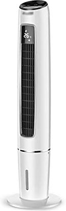 UUIINMNNM Air Cooler for Home Office Air Coolers Evaporative Coolers Humidifier Air Conditioner Whit Remote Control Misting Evaporativ Portable Small Fan and Bladeless Noiseless Fan for Office Dorm