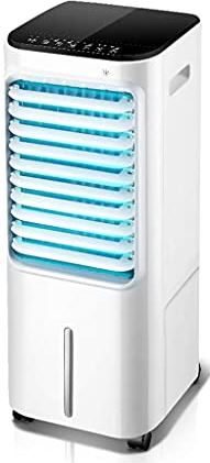 UUIINMNNM Air Coolers Evaporative Coolers Air Conditioner Portable Evaporative Small Misting with Remote Control Humidifier Fan and Bladeless Noiseless Fan for Office Dorm Room(Free Ice Tray)