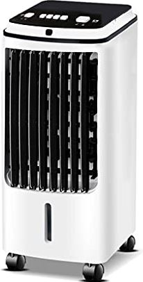 UUIINMNNM Air Cooler for Home Office Air Coolers Evaporative Coolers Portable Humidifier Misting Evaporative Small Air Conditioner Fan and Bladeless Noiseless Fan for Office Dorm Room(Free Ice Tray