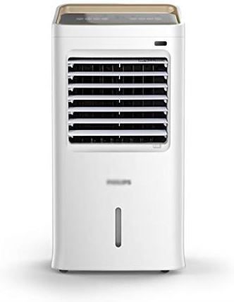 UUIINMNNM Evaporative Cooler 4-in-1 Portable Air Cooling Fan Humidifier Heater with 3 Wind Modes 3 Speeds 12H Timer with Remote 4 Wheels Suitable for Bedroom Living Room