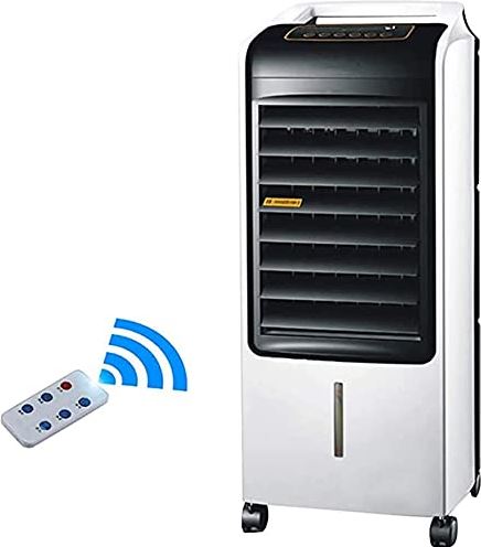 UUIINMNNM Evaporative Coolers Air Conditioner Fan Refrigerator Household Air Cooler Water Cooled Air Fan 3 Speed Settings and 6 Litre Water Tank for Home Or Office Use