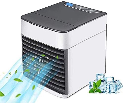 MHGD Draagbare mini-airconditioner USB - Energiebesparende luchtreiniger Ventilatorkoeler - Gebruik alleen schoon water, ijsluchtkoeler, voor thuis en op kantoor