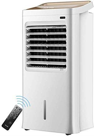 UUIINMNNM Air Conditioner Fan Warm/Cold Dual-Use Intelligent Remote Control Portable Household Water Cooler Fan Small Mobile Air Conditioner