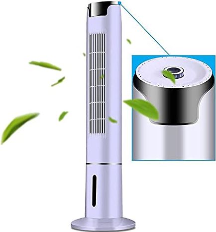 UUIINMNNM Standing Air Conditioner Tower type Air conditioner fan Single-cold Evaporative coolers fan Humidification Air cooler With remote control Timing Removable Air conditioner cooling fan for office dorm