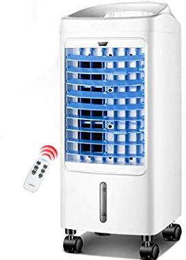 UUIINMNNM Evaporative Coolers Portable Air Conditioning Unit Cooler with Remote Control and Purifier Humidifier 3 Fan Speeds with Oscillation Function for Home Or Office Use