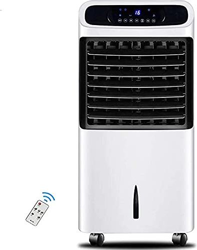 UUIINMNNM Evaporative Coolers Remote Control Evaporative Coolers Quiet Safety Bladeless Air Cooler Touch Screen Negative Ions Air Cleaner Air Conditioner Fan Remote Control 15X14x32inch Remote contr (Remote