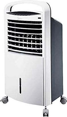 UUIINMNNM Air Cooler for Home Office Air Coolers Evaporative Coolers Portable Air Conditioner Evaporative Misting with Remote Control Humidifier Fan and Bladeless Noiseless Fan for Office Dorm Room